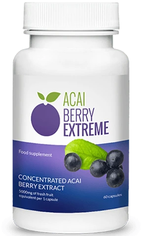Bouteille unique du complément Acai Berry Extreme