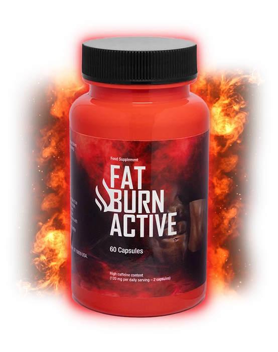 Fat Burn Active – Flacon de brûleur de graisse premium