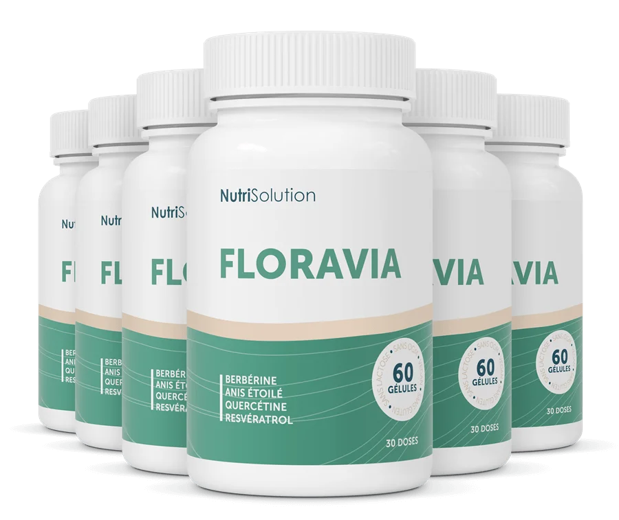 Floravia – Flacon complément probiotique français